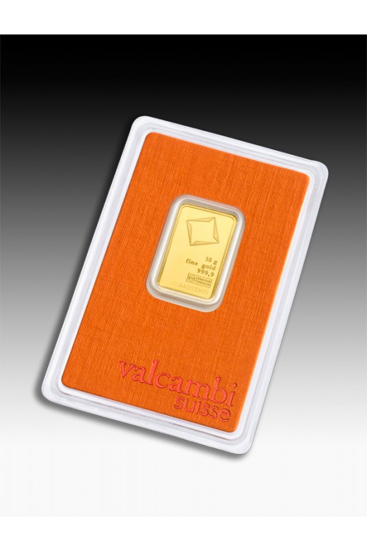 Valcambi 10g Minted Gold Bar