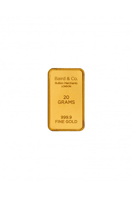 Baird & Co 20g Gold Minted Bar