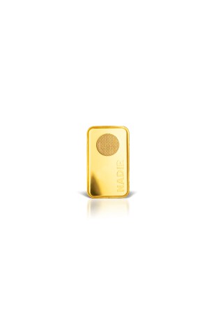 Nadir Metal 0.5g Minted Gold Au Gram Bar 999.9
