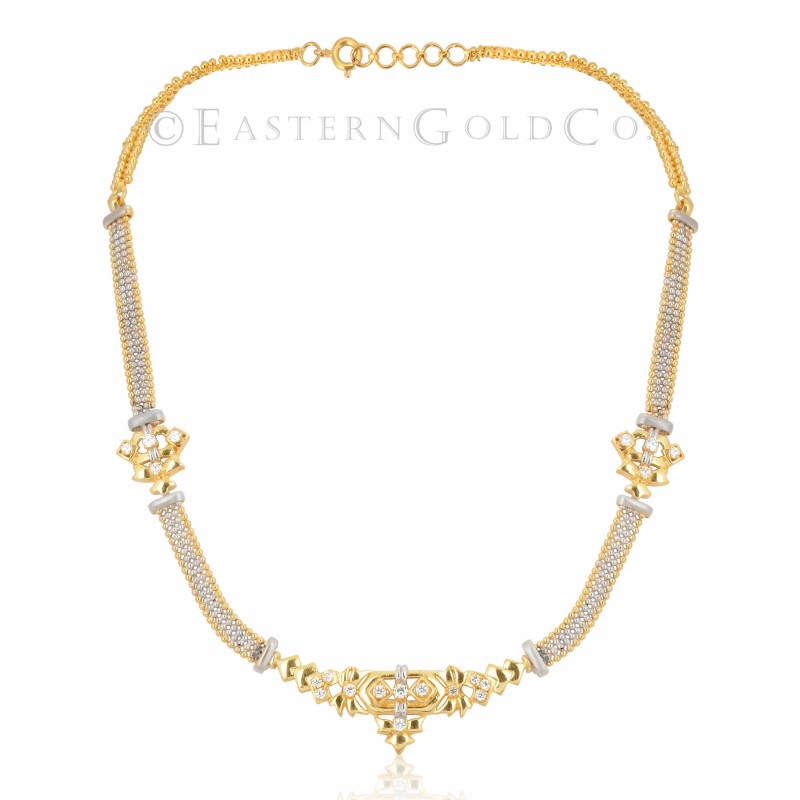 22ct Gold Ladies Necklace set