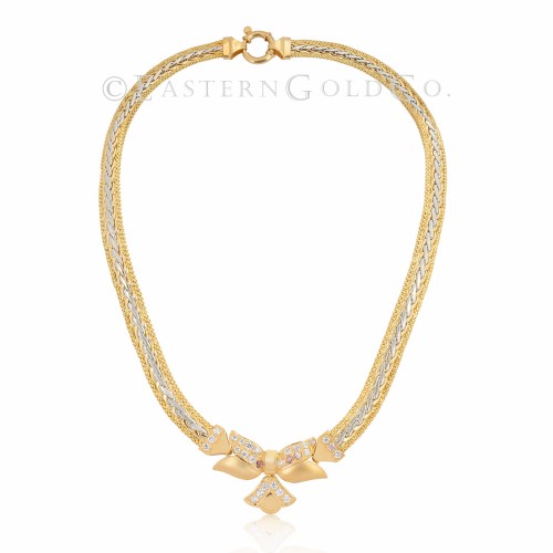 18ct Gold Ladies Necklace set