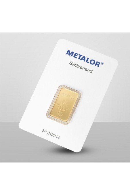 Metalor 10g Minted Gold Bar