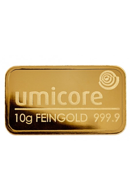 Umicore 10g Minted Gold Bar