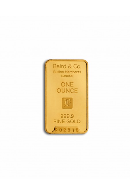 Baird & Co 1oz Gold Minted Bar