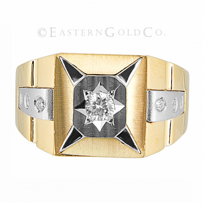 22ct Gold Mens Ring